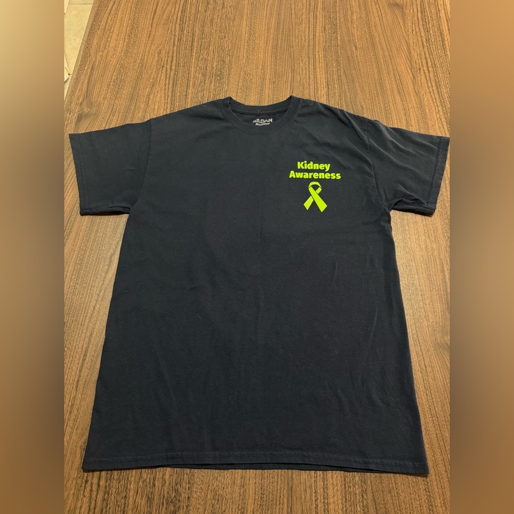 1st Advanced EMS Kidney Awareness T-Shirt Size M Dark Blue
